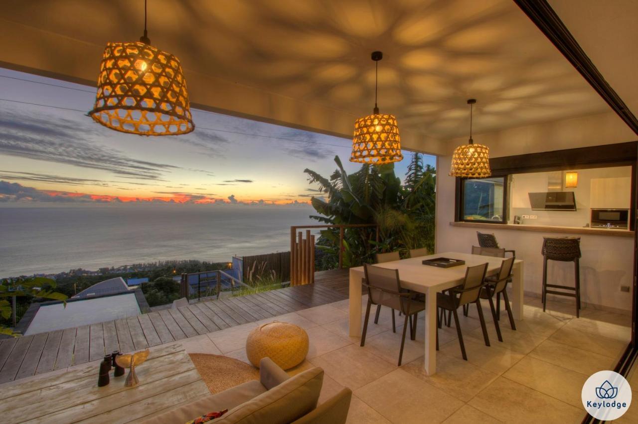 Villa Paloma 4 Etoiles Avec Piscine Et Vue Exceptionnelle Sur L'Ocean A Saint-Leu Eksteriør billede