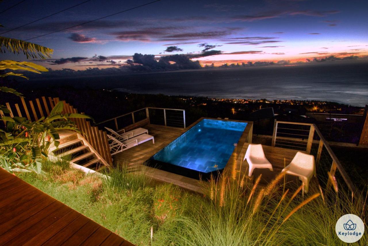 Villa Paloma 4 Etoiles Avec Piscine Et Vue Exceptionnelle Sur L'Ocean A Saint-Leu Eksteriør billede